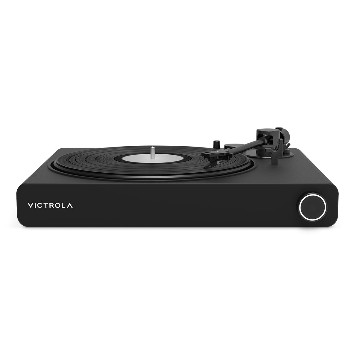 Victrola Stream Onyx Vinyylisoitin - Sonos-yhteensopiva levysoitin moderniin kotiin