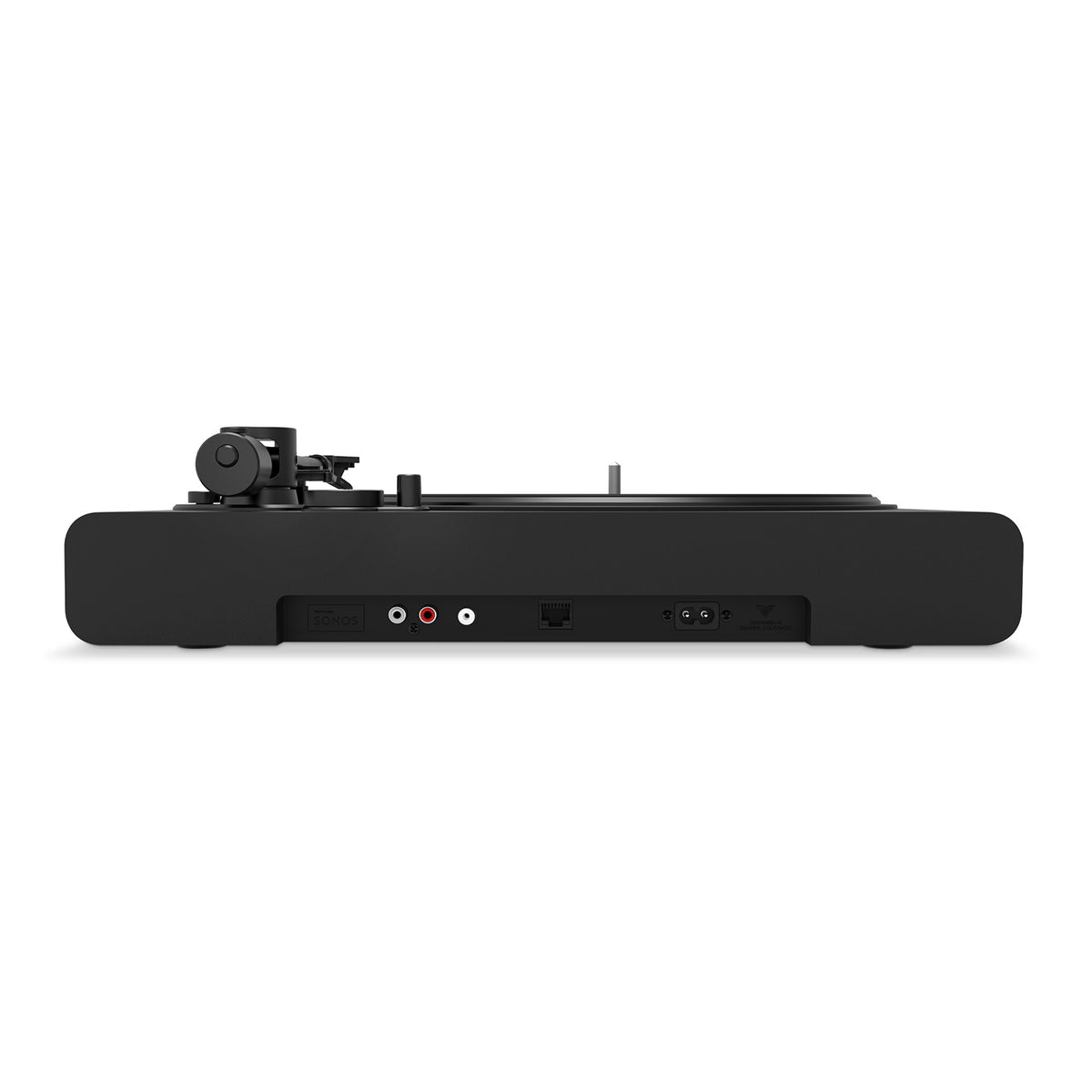 Victrola Stream Onyx Vinyylisoitin - Sonos-yhteensopiva levysoitin moderniin kotiin