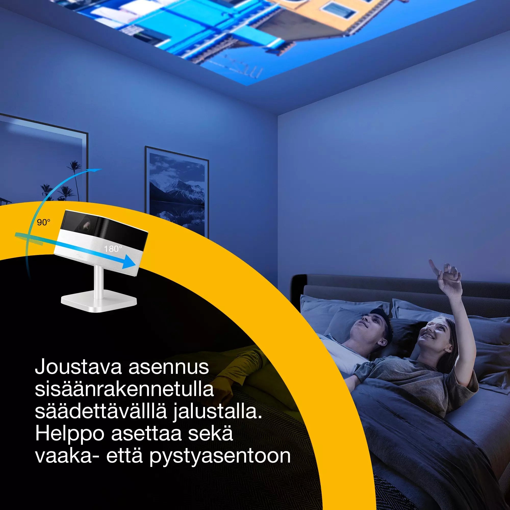 EPSON EF-71 – Kannettava Full HD -älyprojektori