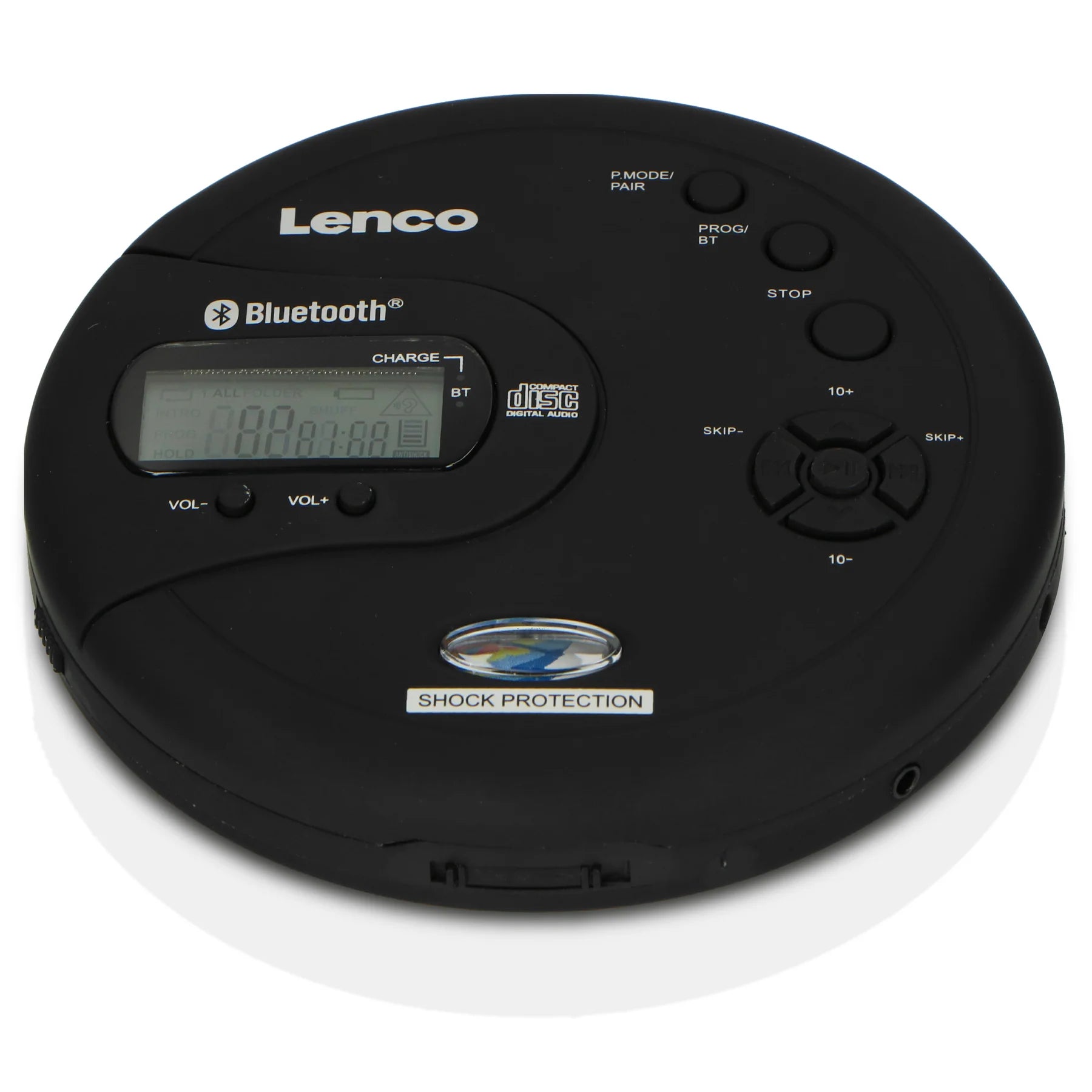 Lenco CD-300BK kannettava CD/MP3-soitin