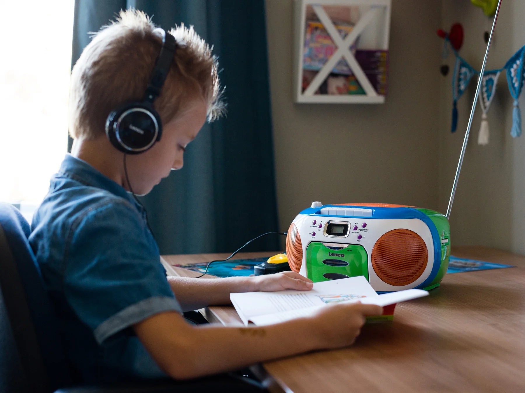 Lenco SCD-971 – Kannettava radio/CD-soitin