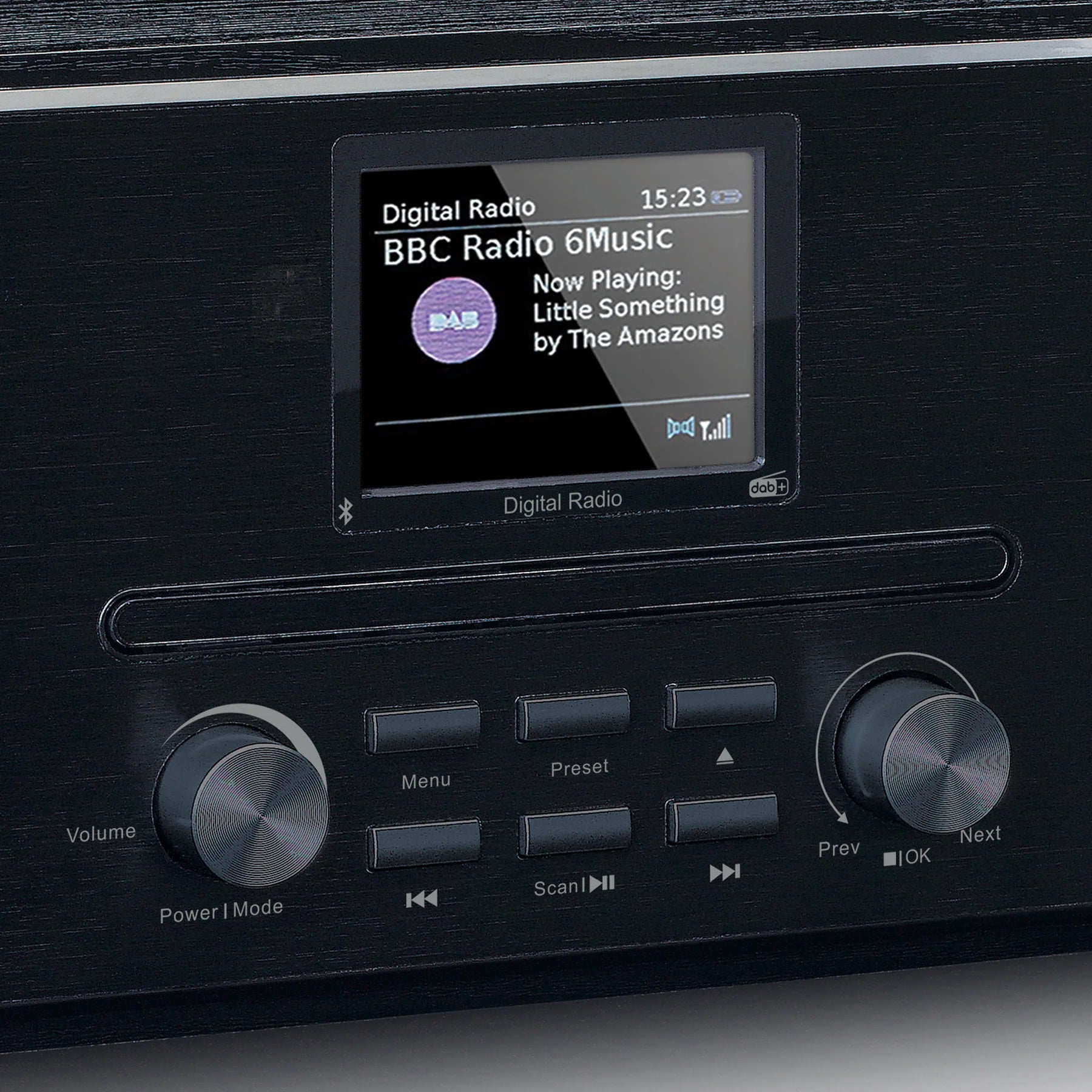Lenco DAR-061BK – DAB-radio CD-soittimella ja Bluetoothilla