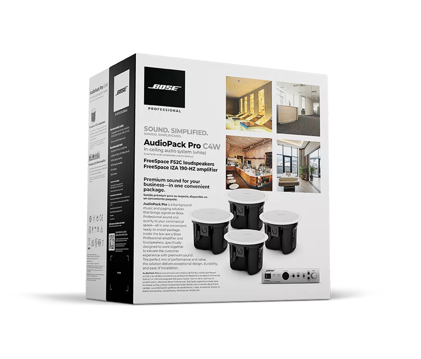 Bose Professional AudioPack Pro – ammattilaiskäyttöön suunniteltu äänentoistoratkaisu