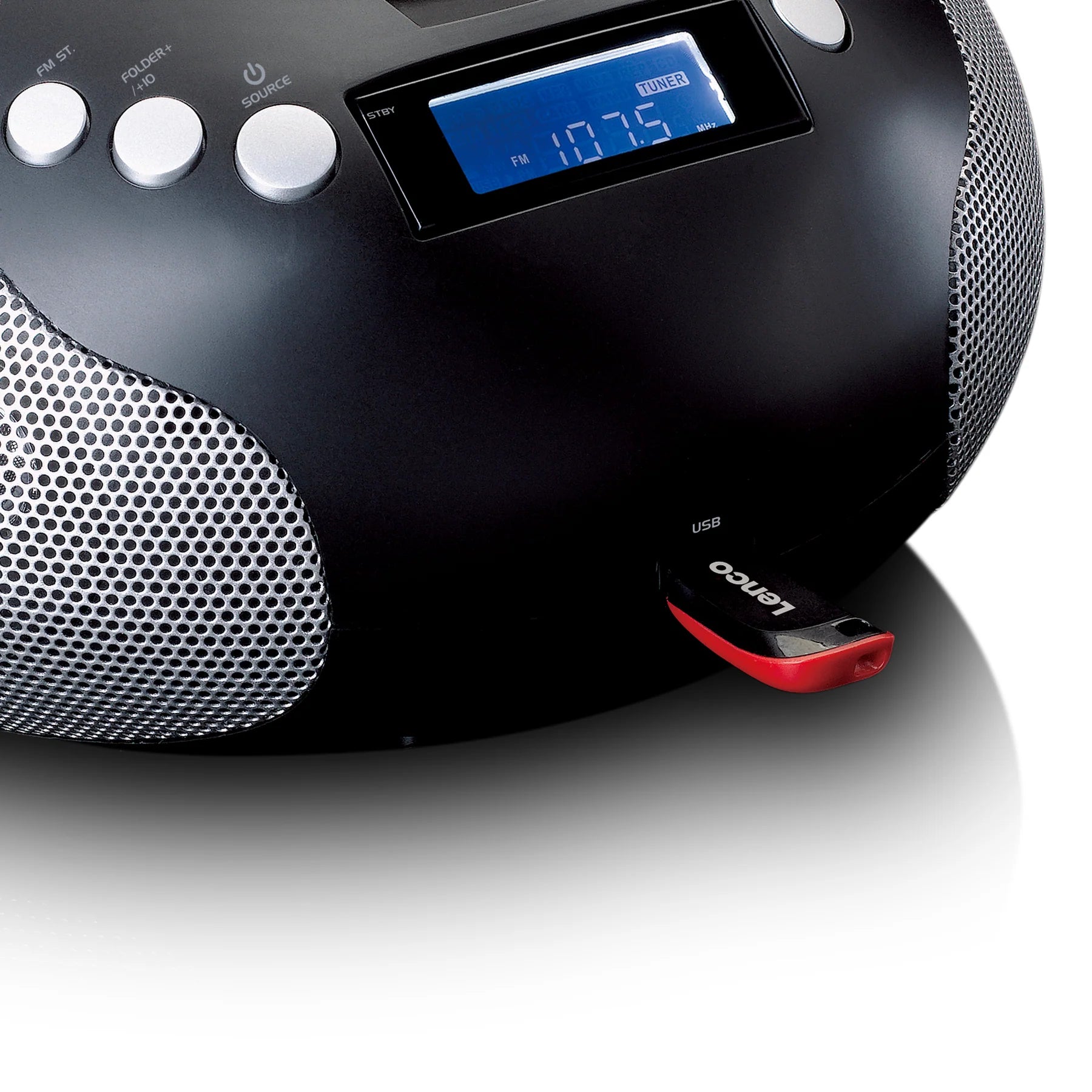 Lenco SCD-331 – Kompakti CD-radio Bluetoothilla