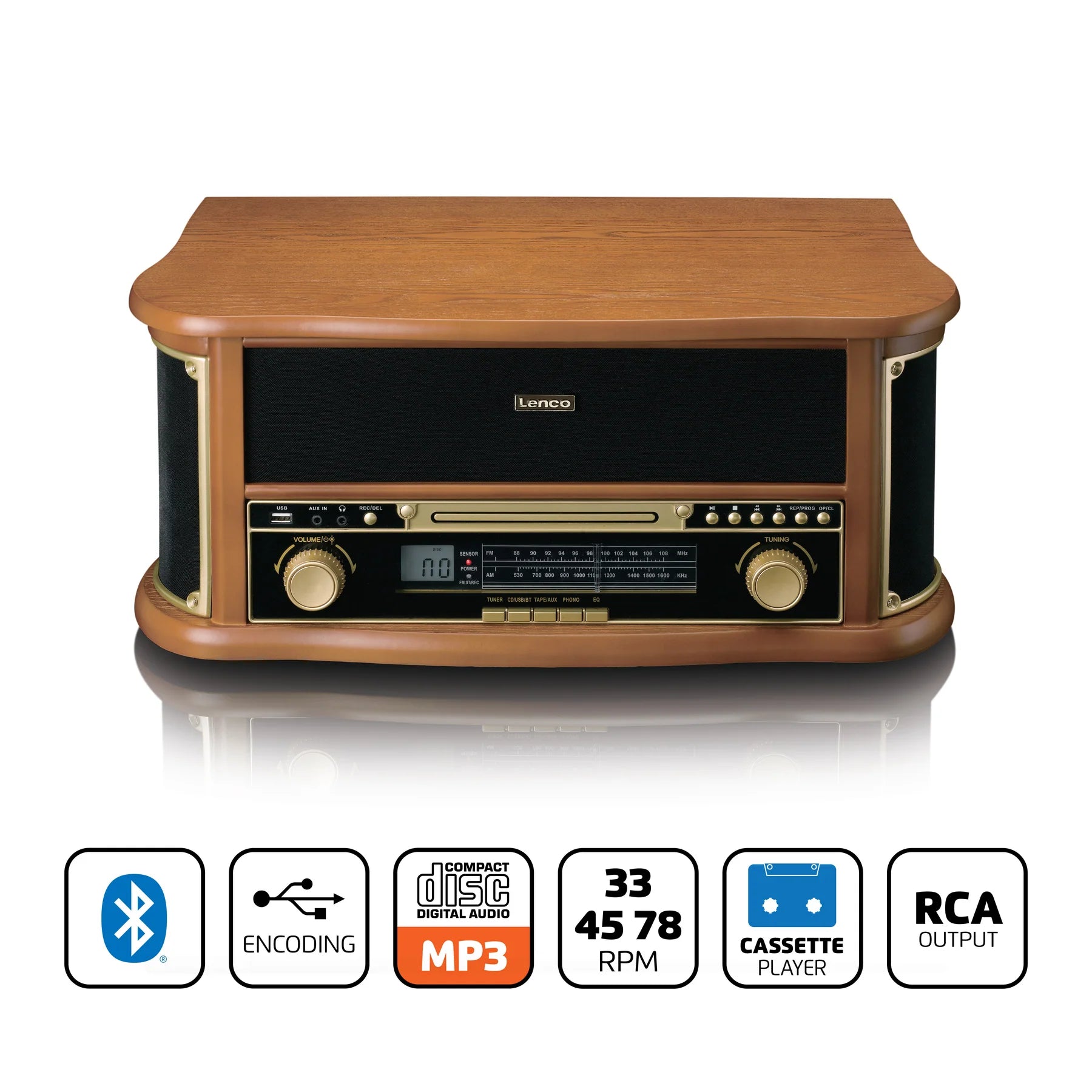 Lenco TCD-2551 monitoimisoitin