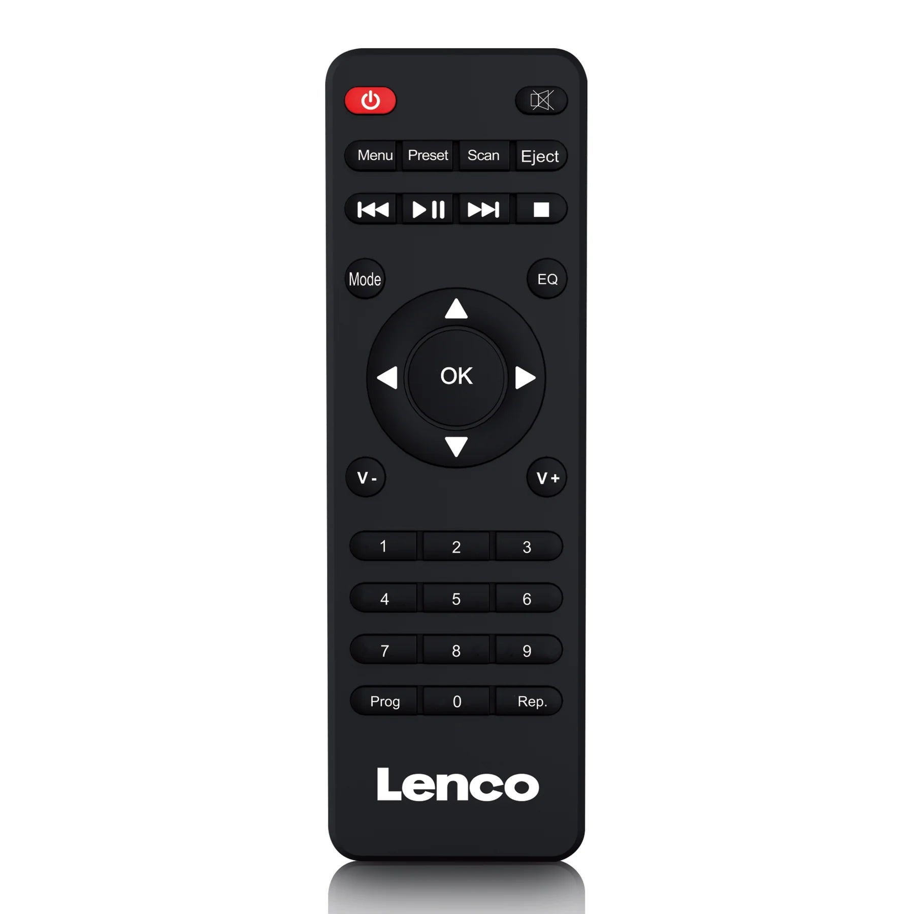 Lenco DAR-061BK – DAB-radio CD-soittimella ja Bluetoothilla
