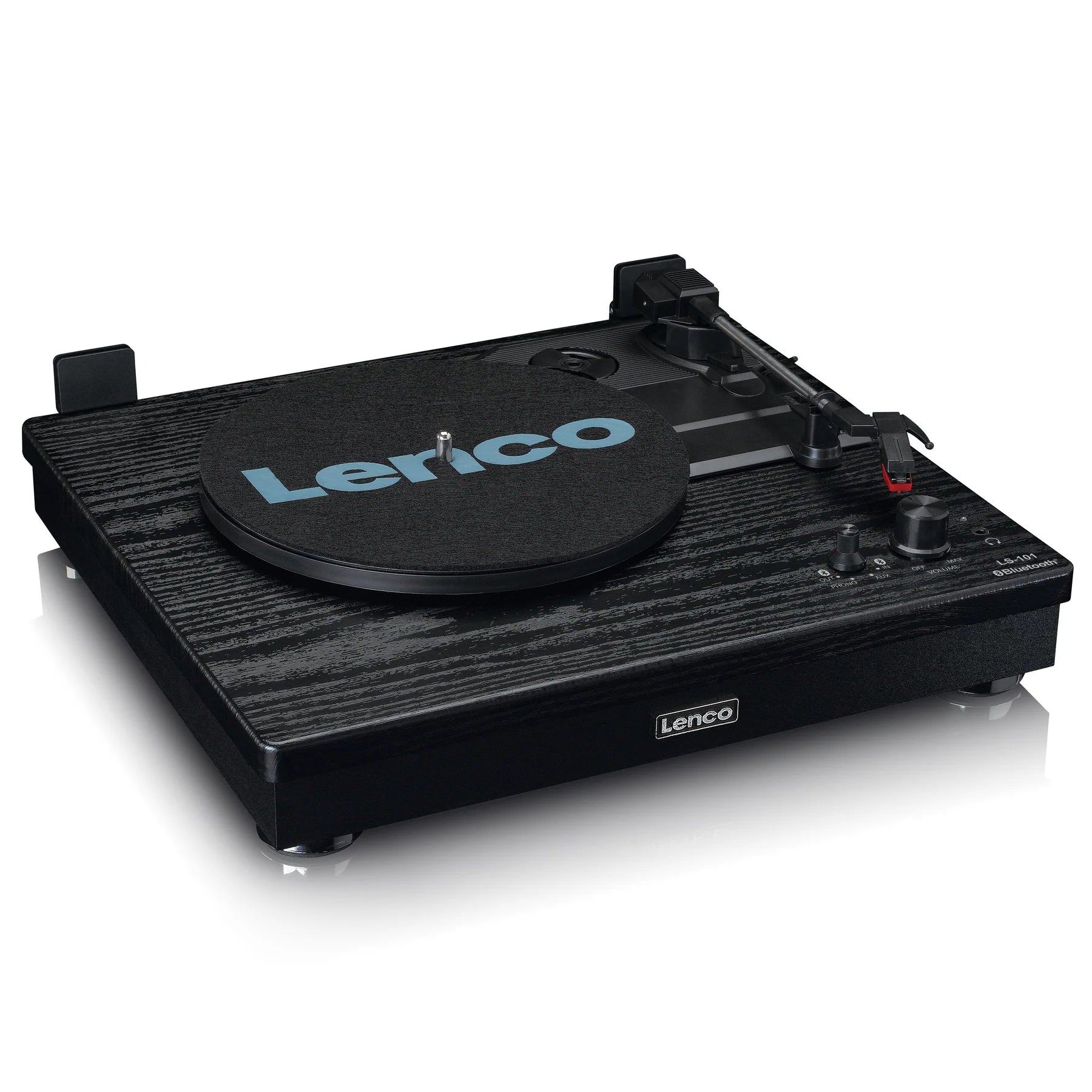 Lenco LS-101BK levysoitin ja kaiuttimet, musta
