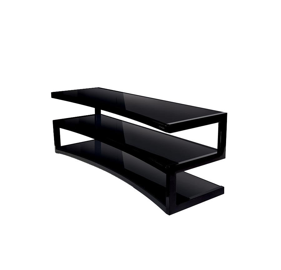 Norstone ESSE CURVE FURNITURE/BLACK SATIN/BLACK