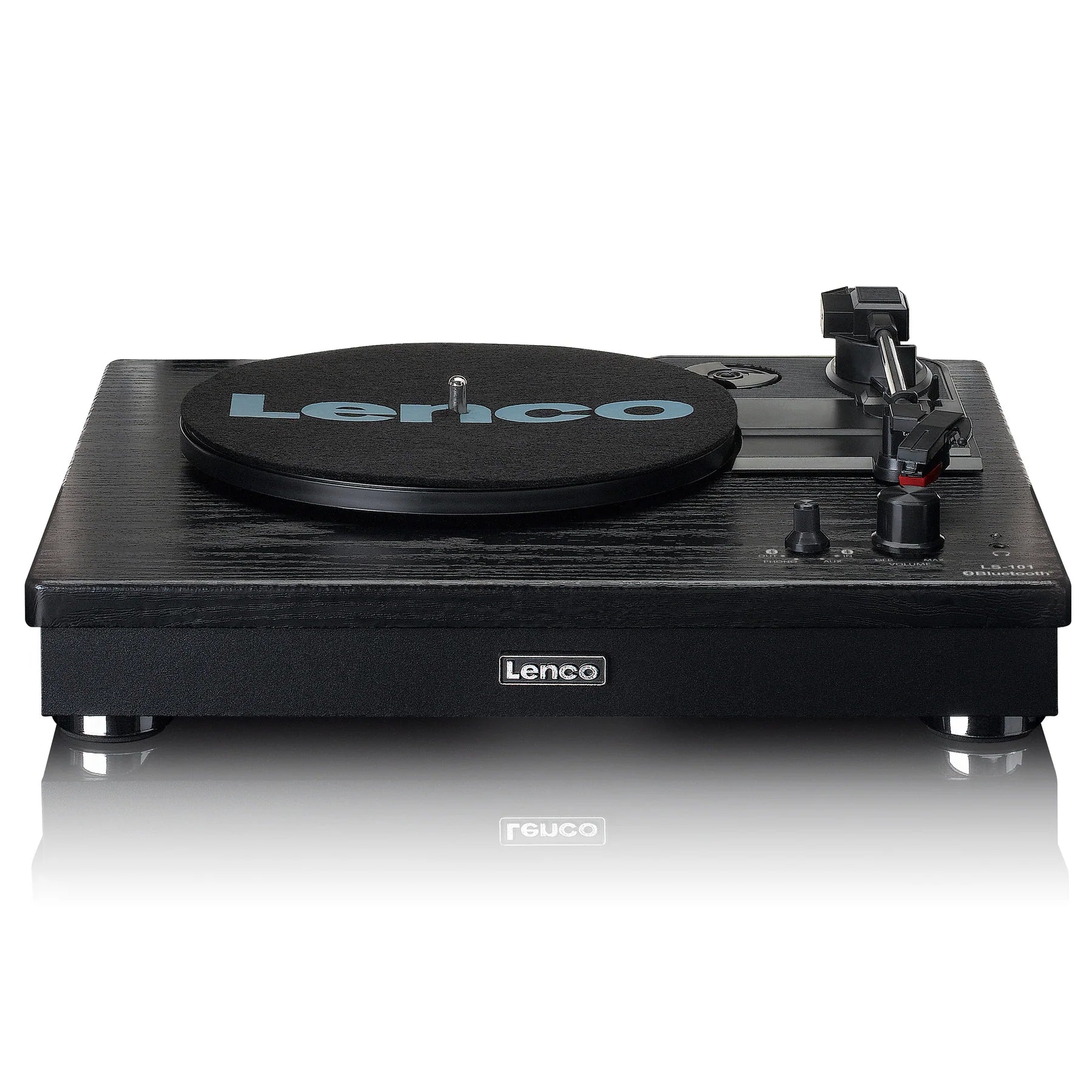 Lenco LS-101BK levysoitin ja kaiuttimet, musta