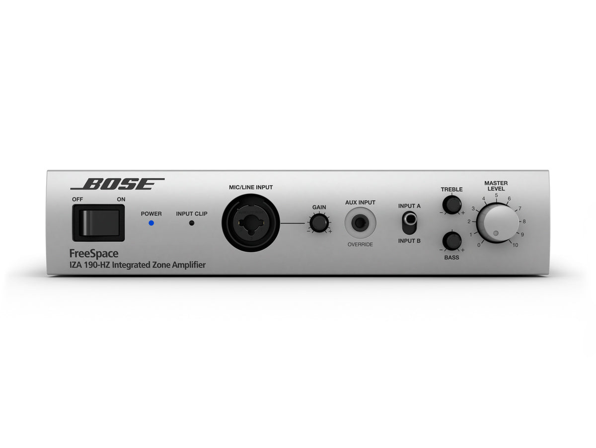 Bose Professional FreeSpace IZA 190-HZ – integroitu zone-vahvistin 70/100V-järjestelmiin