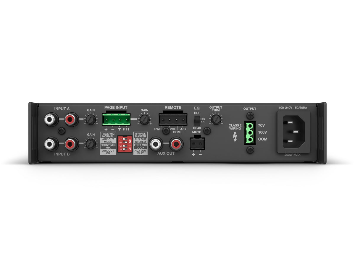 Bose Professional FreeSpace IZA 190-HZ – integroitu zone-vahvistin 70/100V-järjestelmiin