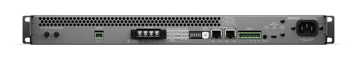 Bose Professional POWERSPACE P2600A - ammattilaistehovahvistin kahdelle kanavalle