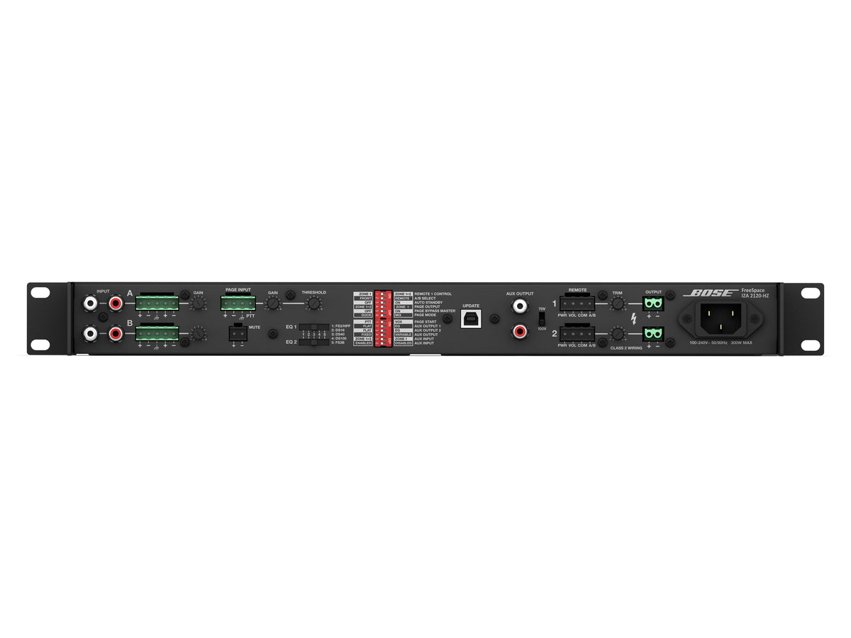 Bose Professional FreeSpace IZA 2120-HZ - kahden alueen järjestelmävahvistin