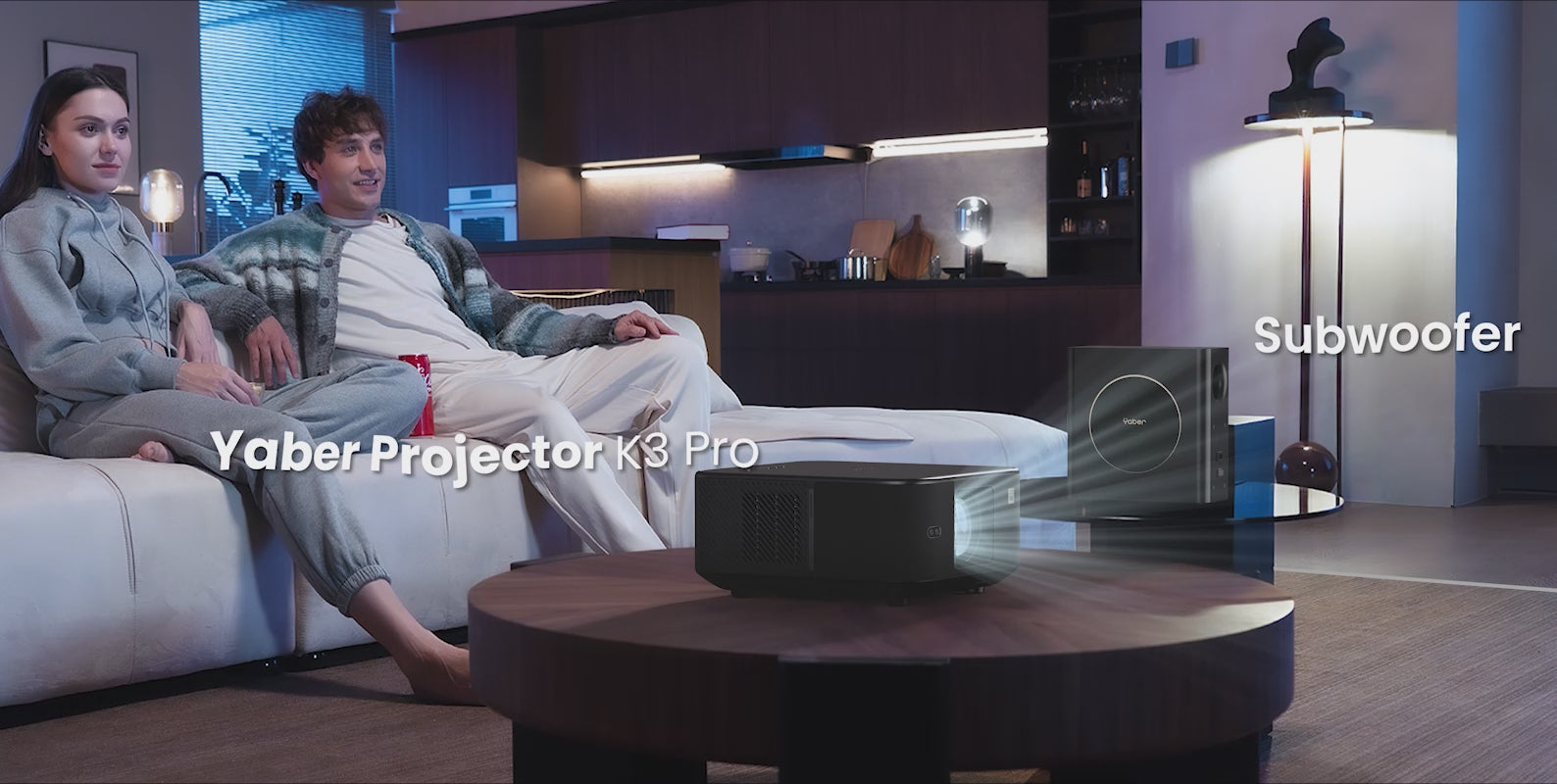 Yaber K3 Pro Full HD LCD-Älyprojektori