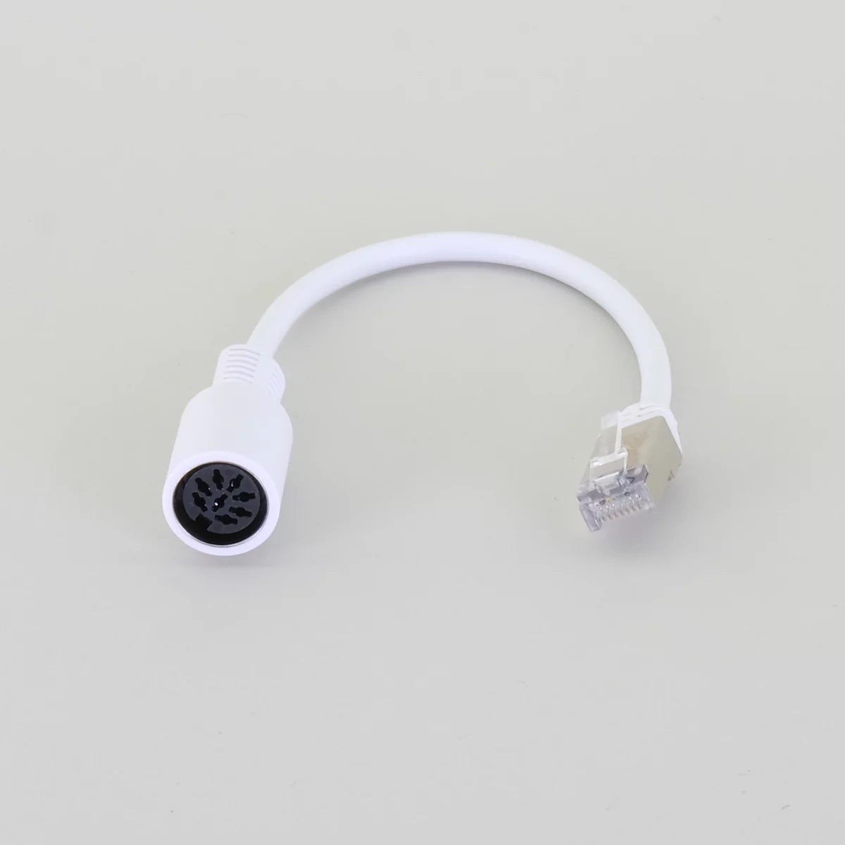 Almando RJ45 / DIN8-f Powerlink -adapteri – Täyskytketty liitäntäkaapeli