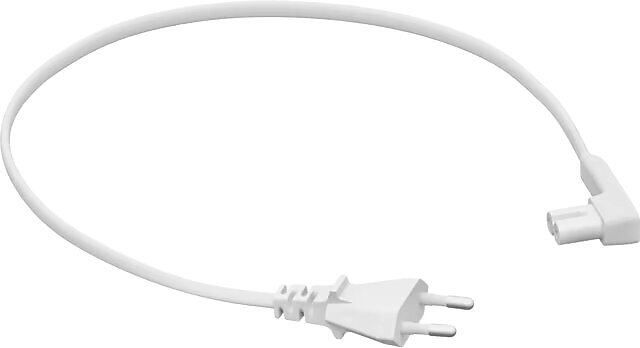 Sonos Short Power Cable I | 0,5m | Valkoinen – Virtajohto Sonos-laitteillesi