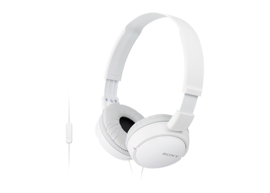 Sony MDR-ZX110AP Kuulokkeet Mikrofonilla - Valkoinen