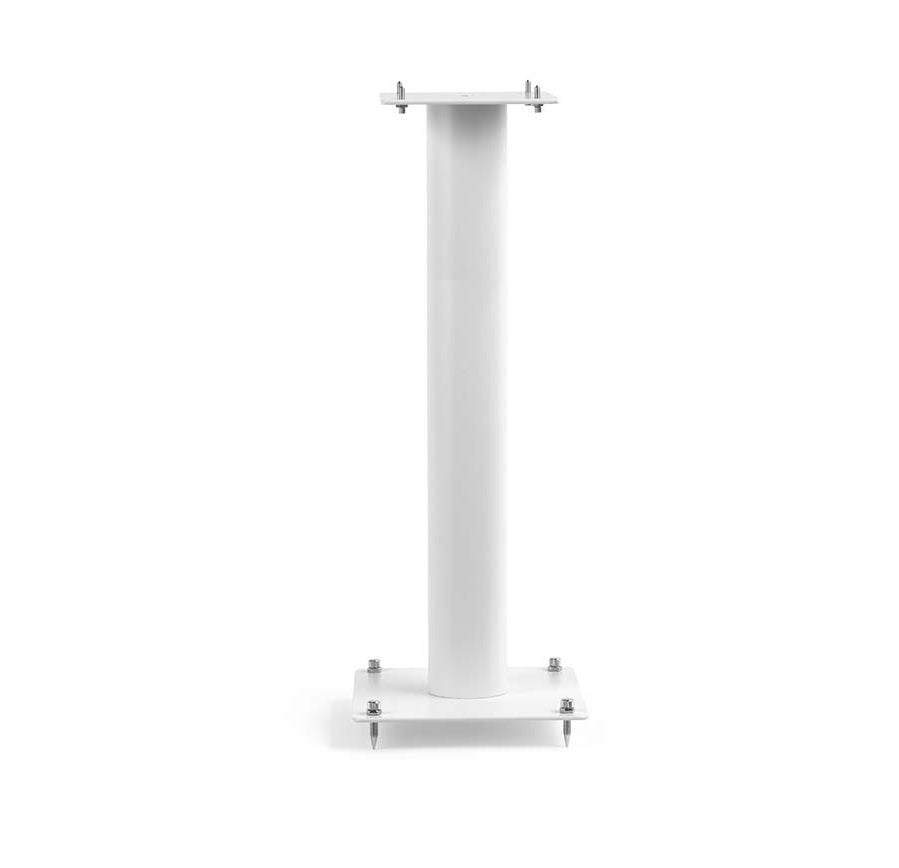 Norstone STYLUM 2 SPEAK STANDS/PAIR WHITE SATIN