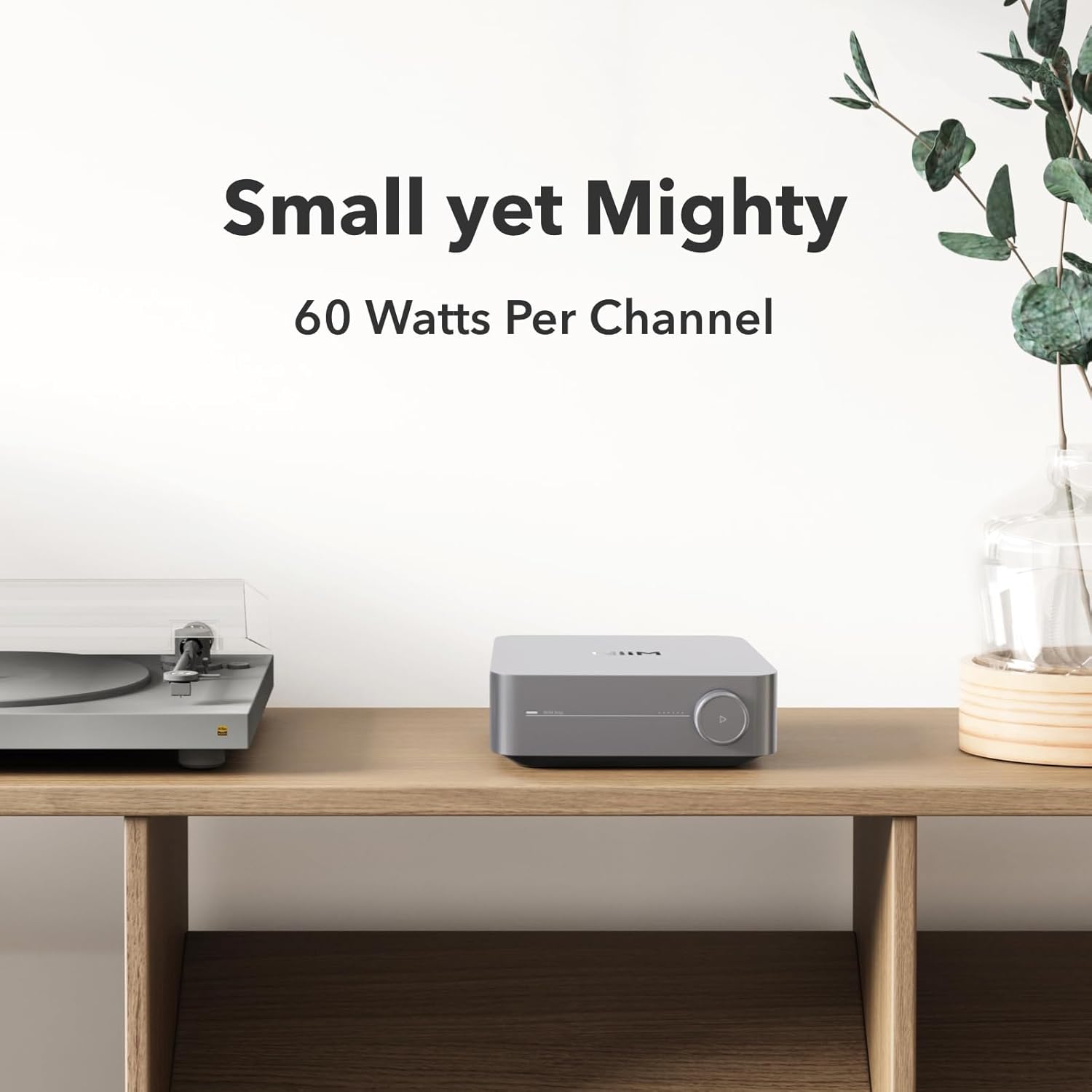 WiiM Amp PRO - streamer vahvistimella